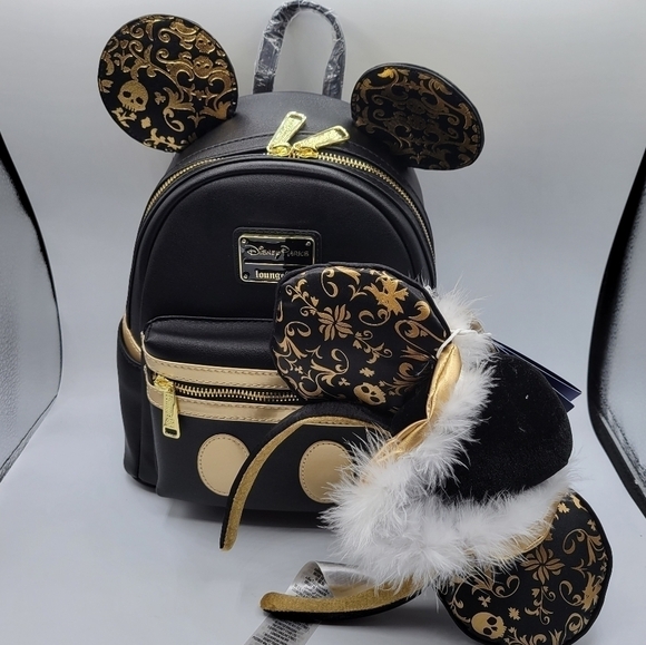 New Loungefly Pirates Of Caribbean Backpack & Ears main image 8